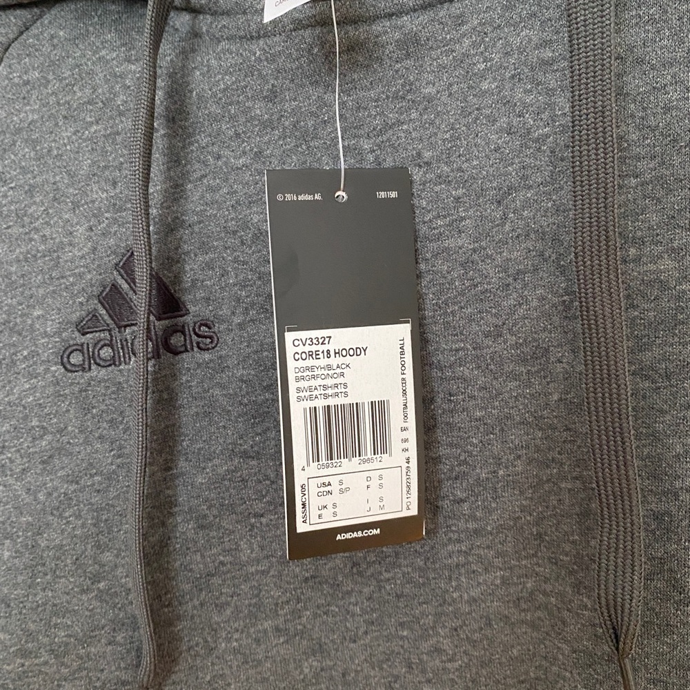 Adidas Core 18 Hoodie - Picture 6 of 6